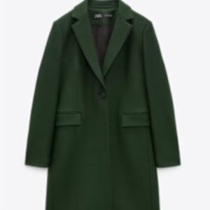 ZARA WOOL COAT MADE IN ITALY